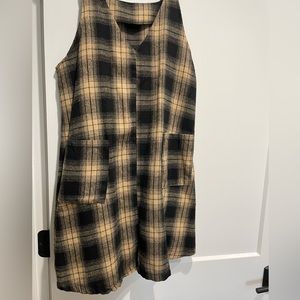 Women’s Plaid Fall Dress M